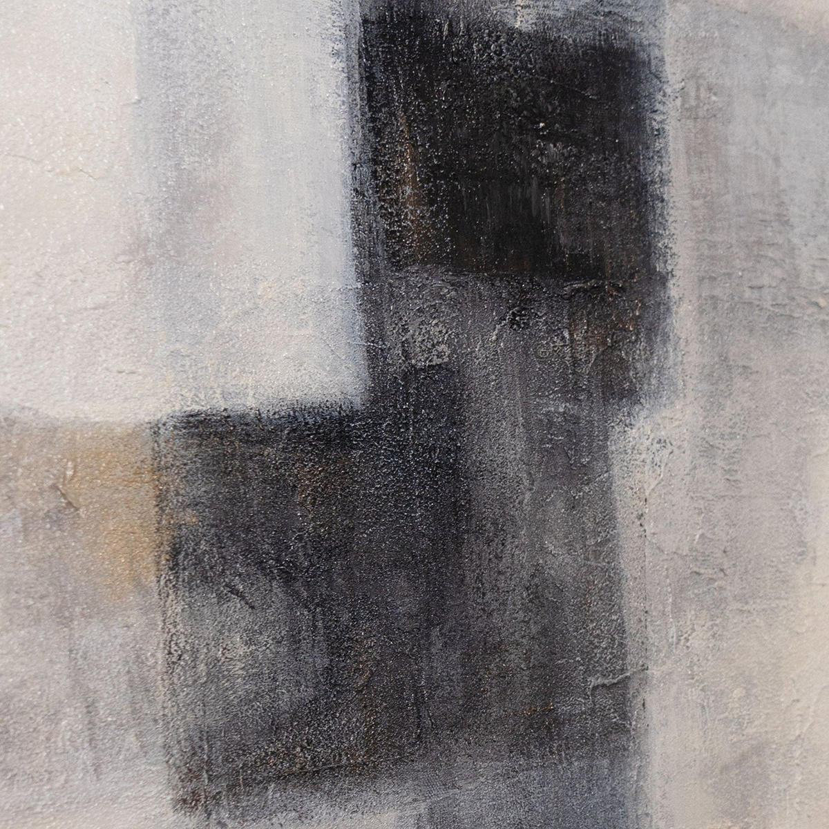 GEMÄLDE Geisterhaftes Licht Schattenfugenrahmen Beige 120x80 cm - Beige, Holz (120/80cm) - YS-art gallery