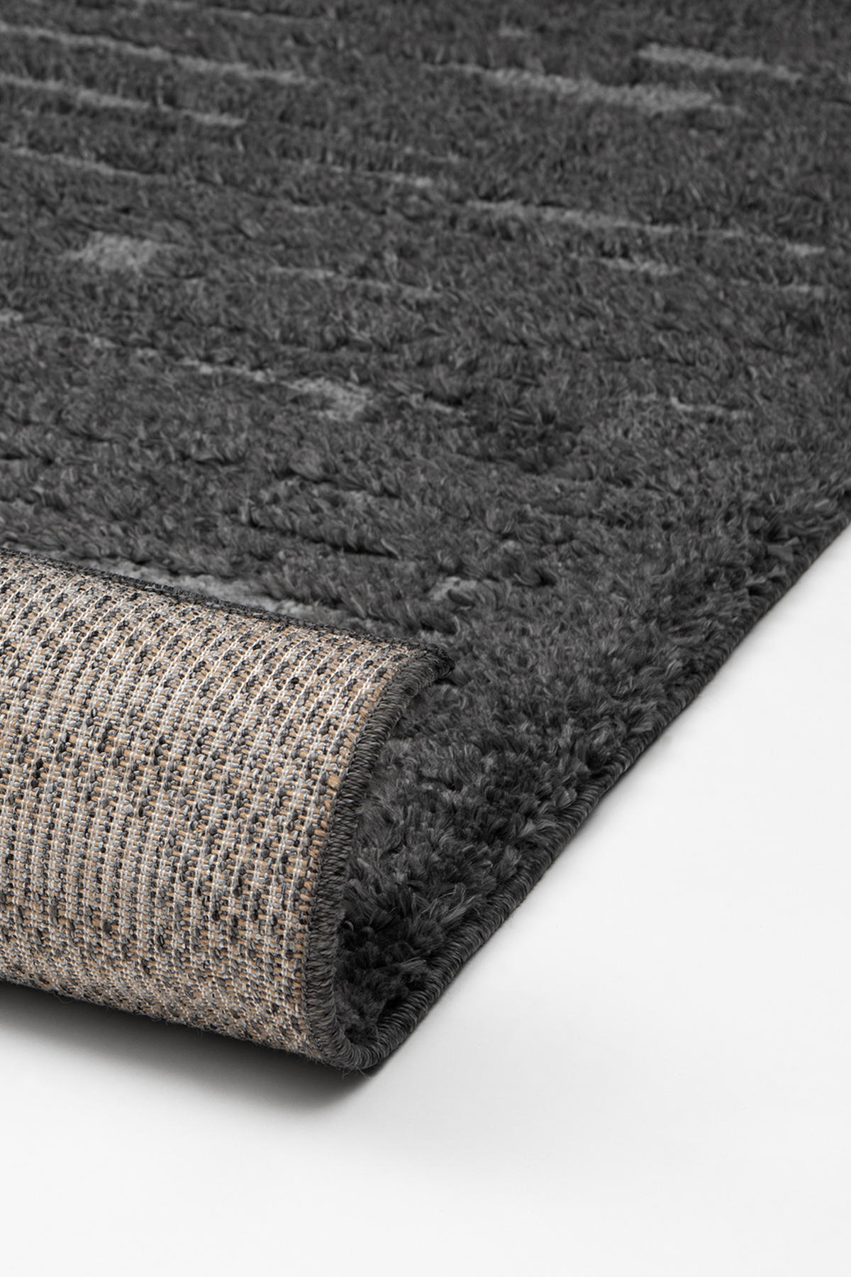 SOFT-TEPPICH Dunkelgrau 200x290 cm - Dunkelgrau, Textil (200/290cm) - Tesso Living