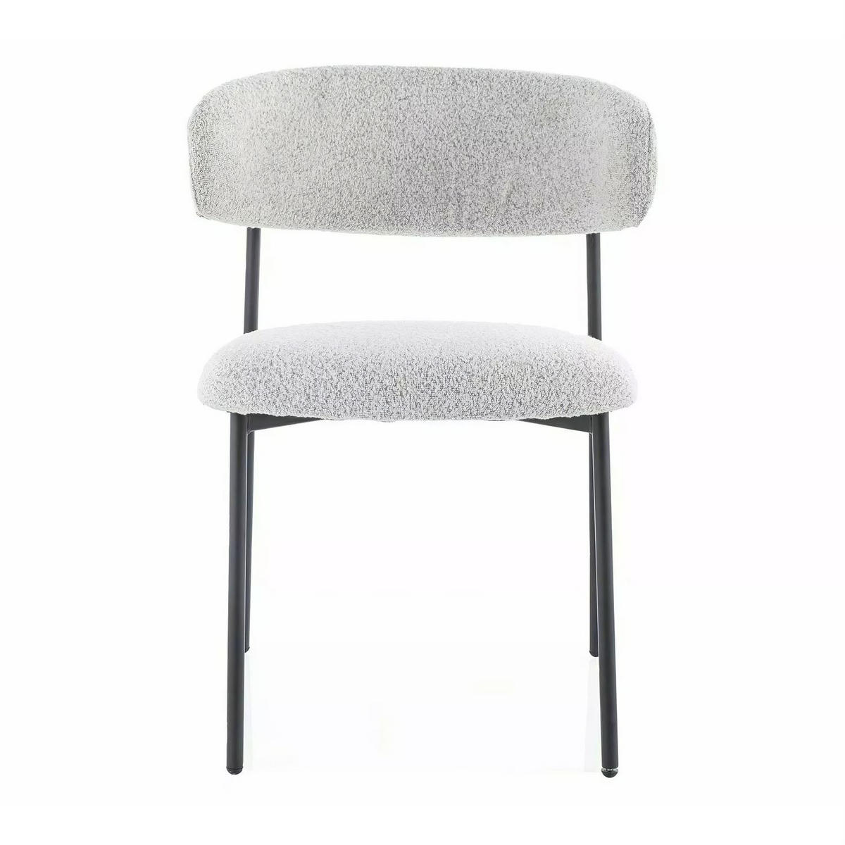 POLSTERSTUHL ELYSE - Schwarz, Textil (56/80/58cm) - Lookway