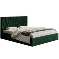 BETT Butelgrün OLDO 6 Mit Bettkasten 180x200 cm - Grün, Textil (180/200cm) - Sepro Meble