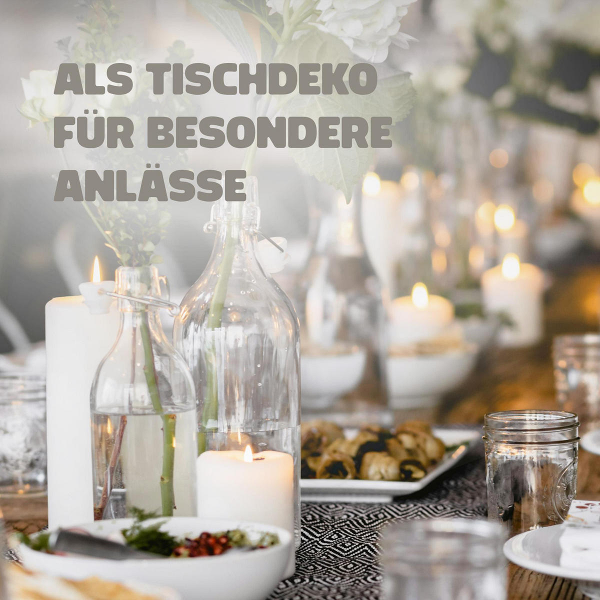 STUMPENKERZE Hellgrau Ø7x16cm - Hellgrau, Naturmaterialien (7/16cm) - HS Candle