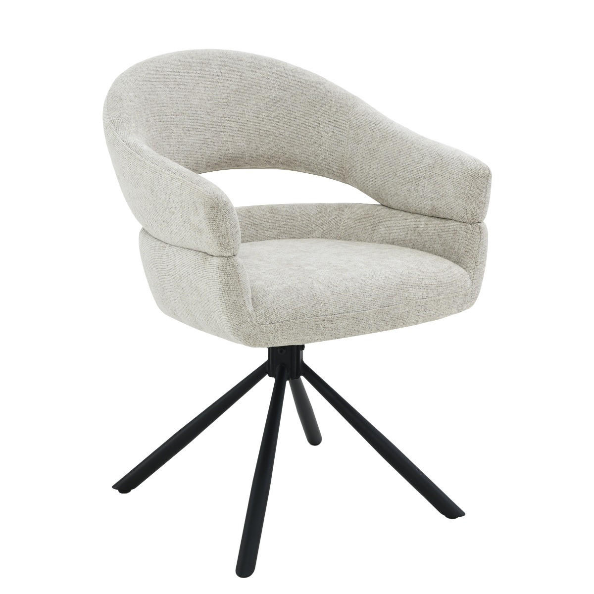 ESSZIMMERSTÜHLE Linn Beige 62/58/85 cm - Beige, Textil (58/85/62cm) - Livingfurn
