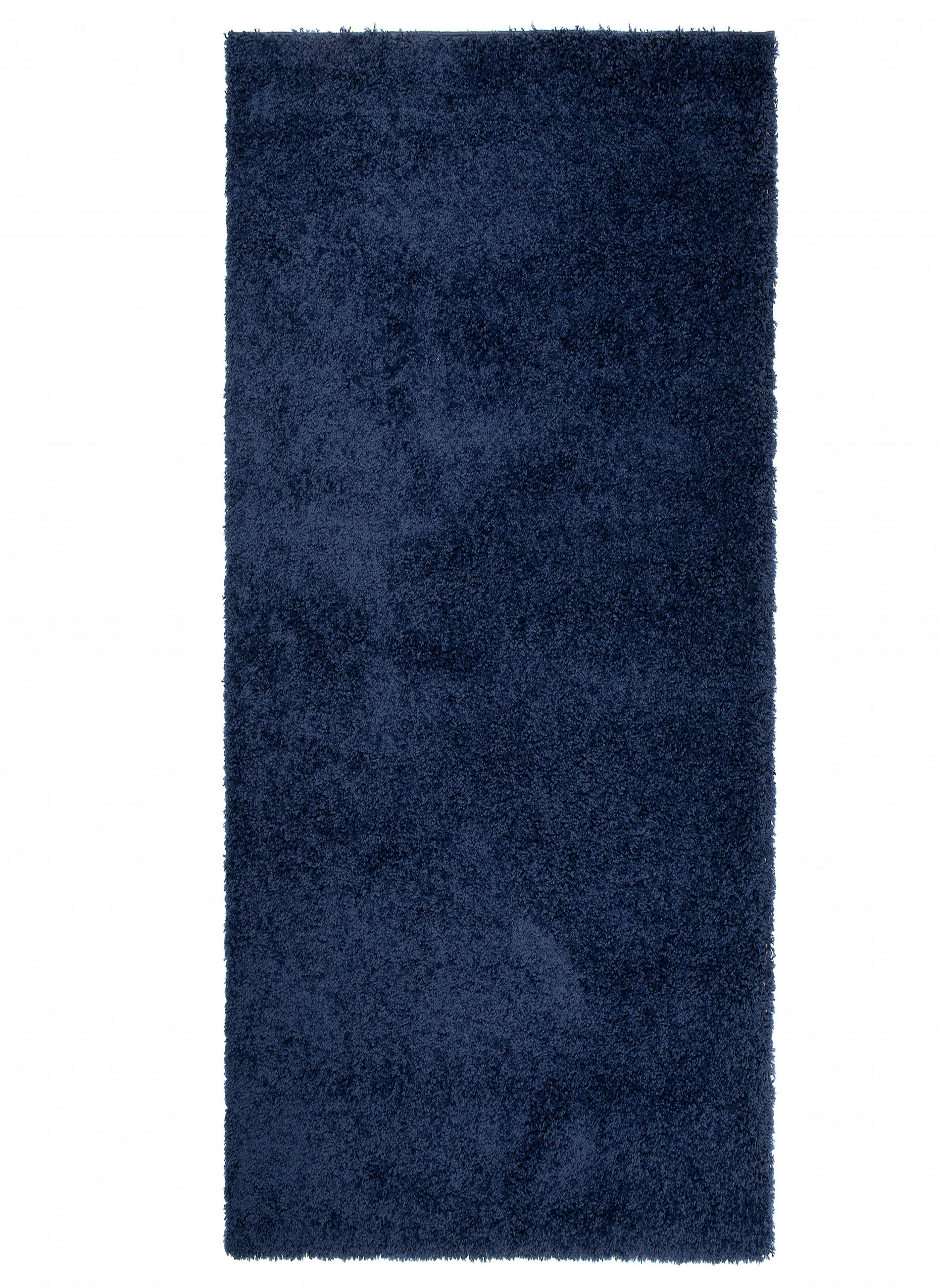TEPPICHLÄUFER ESSENCE dunkelblau uni 80/300 cm - Dunkelblau, Textil (80/300cm) - Tapiso