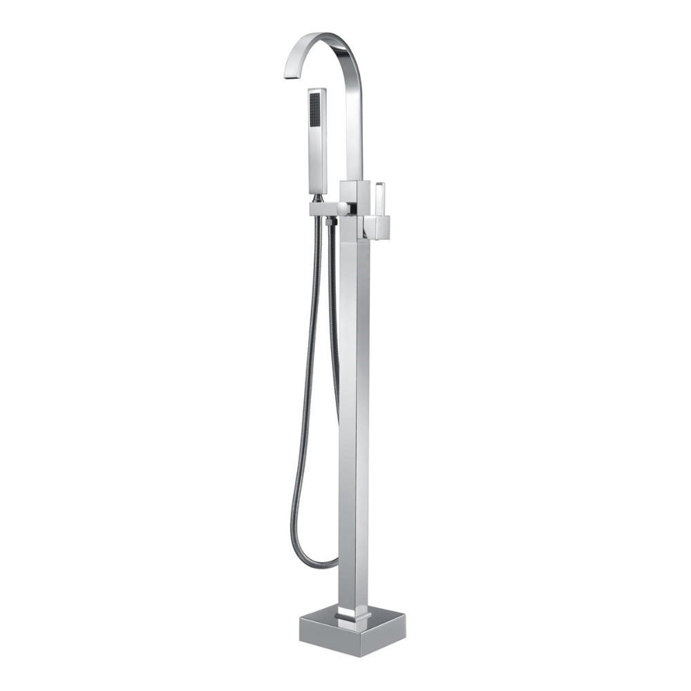 STANDARMATUR SKY - Edelstahl - Chromfarben, Metall (15/112/20cm) - Home Deluxe