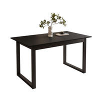 ESSTISCH ARTON II ausziehbarer Tisch 140-195 cm für 6-8 Personen - Schwarz, Holzwerkstoff/Metall (140/80/77cm) - Lookway
