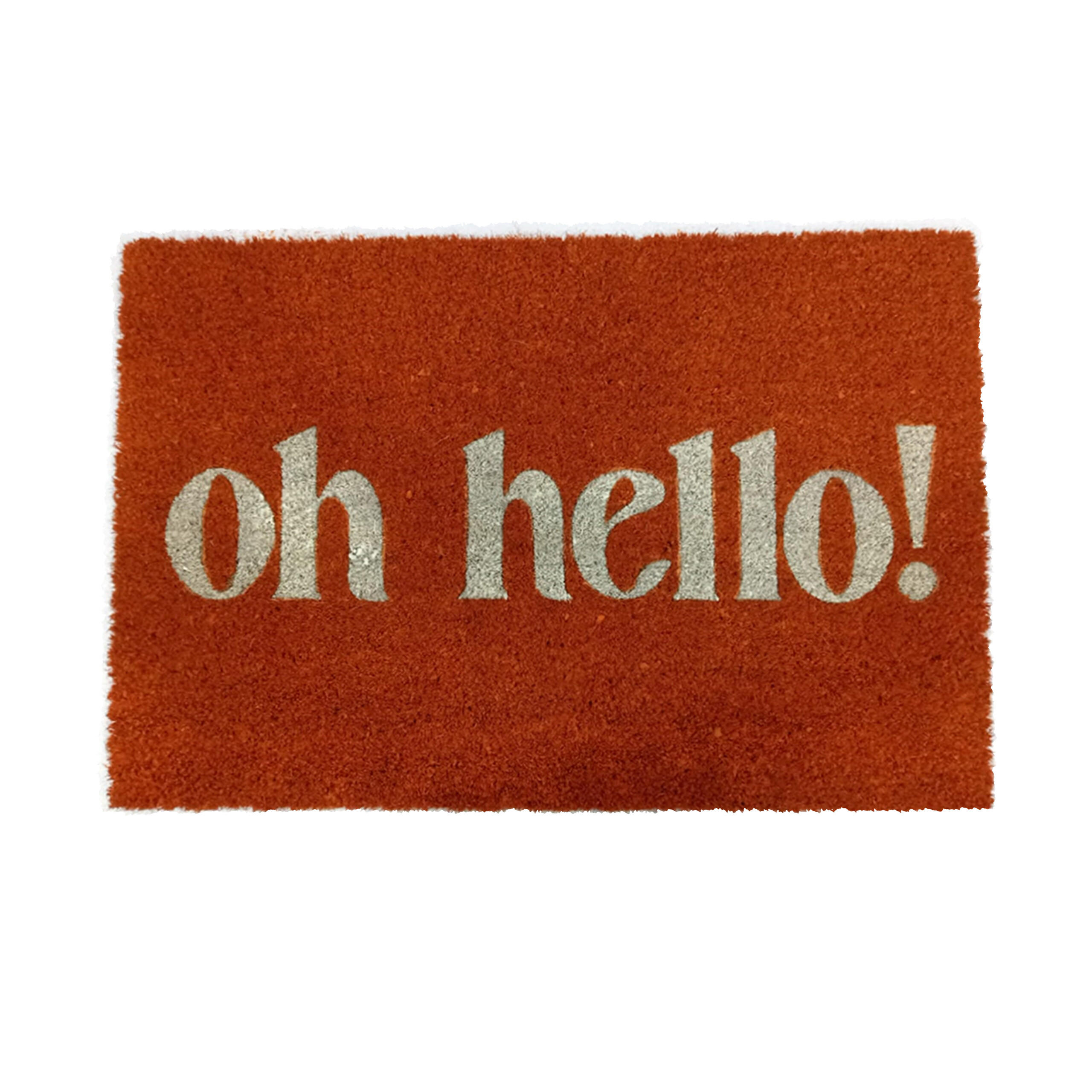 FUSSMATTE - Multicolor, Kunststoff/Textil (60/40cm) - Relaxdays