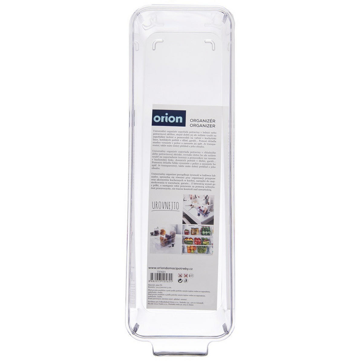 KÜHLSCHRANK-ORGANIZER 32,5 x 10 x 7,5 cm - Transparent, Kunststoff (32/7.5/10cm) - Orion 