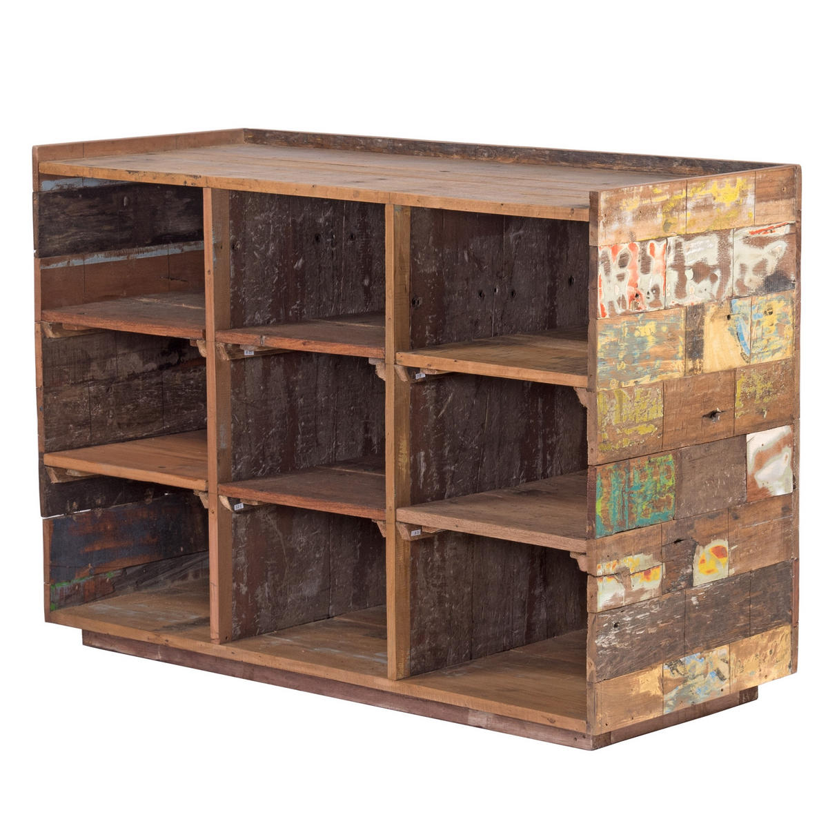 THEKE Loco 138x91x60 cm, Massivholz naturfarben - Naturfarben, Holz (138/91/60cm) - DESIGN DELIGHTS