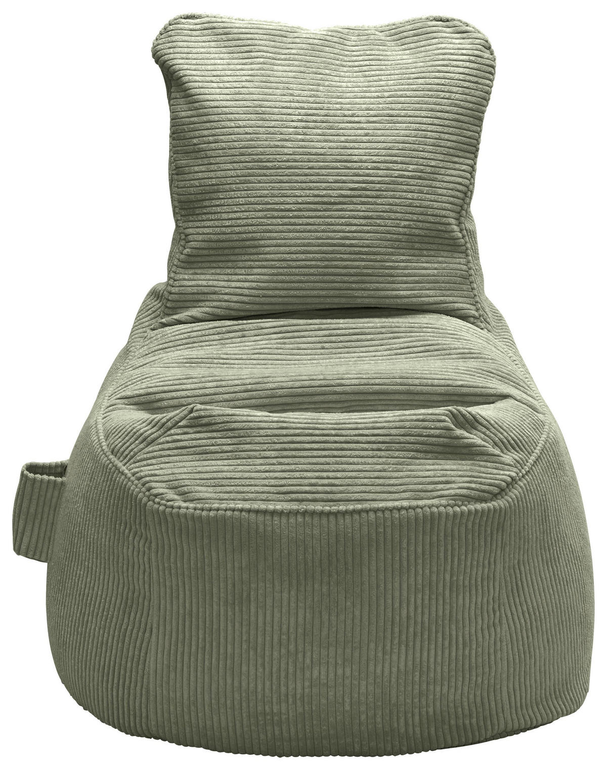 SITZSACK Cortona Cord Olivgrün - Olivgrün, Textil (85/100/85cm) - Mömax