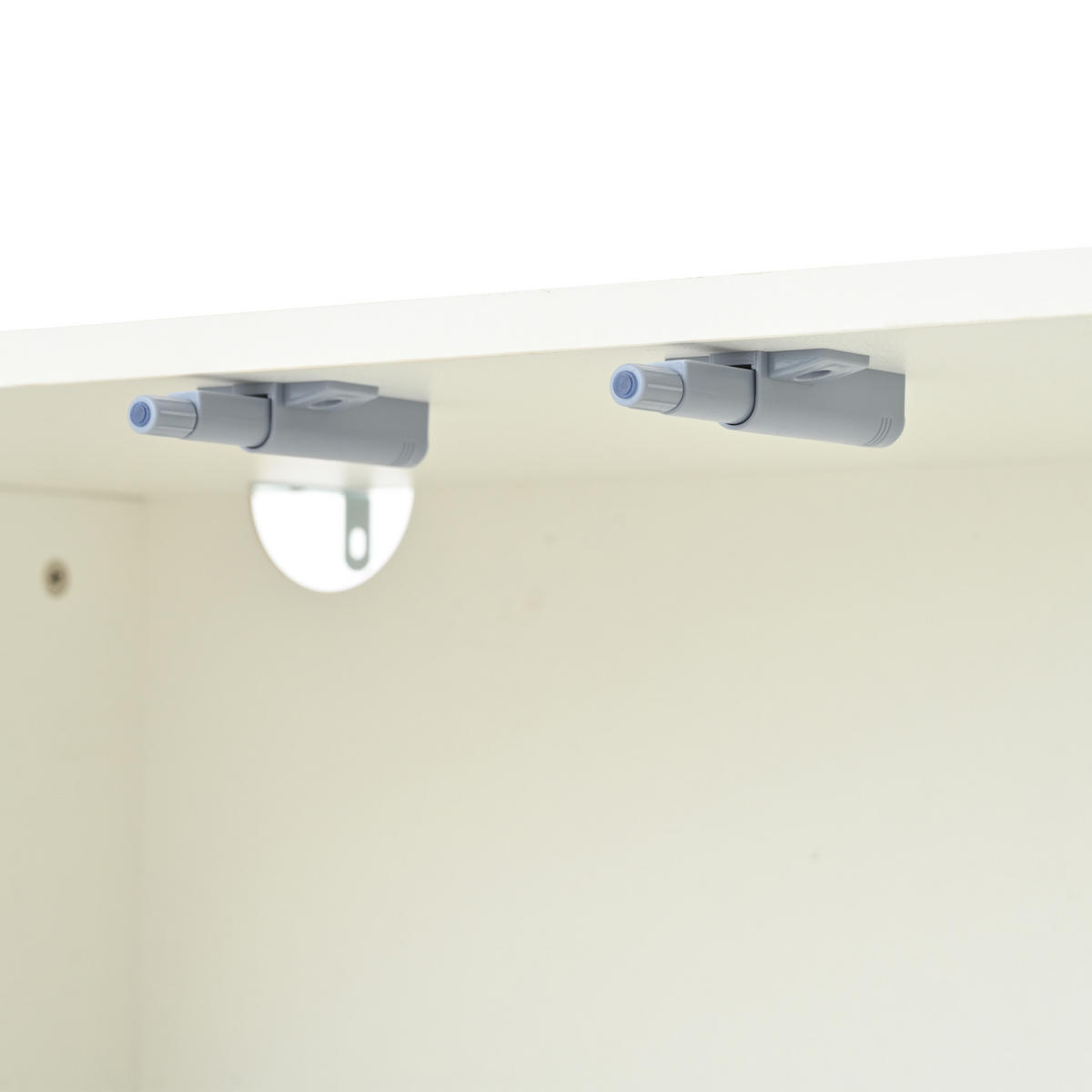 TV-LOWBOARD Lowboard Weiß Wolkenform 4 Türen für 75-Zoll TV 180cm - Weiß, Holzwerkstoff (180/45/40cm) - Urban Meuble
