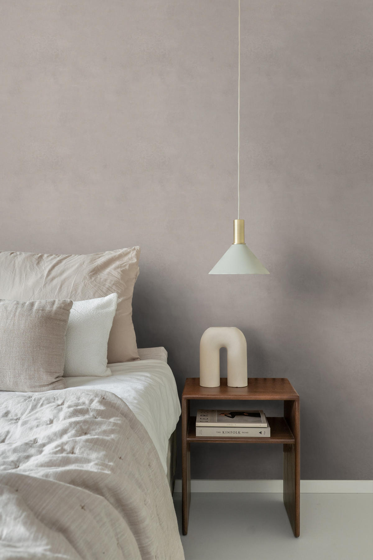 TAPETE Lehmputz 50 x 900 cm - Grau, Papier (50/900cm) - Origin Wallcoverings