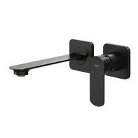 WASCHTISCHARMATUR Modular Ventilkernzertifizierung Messing Schwarz Matt - Schwarz, Metall (12.7/11/23.3cm) - EMKE