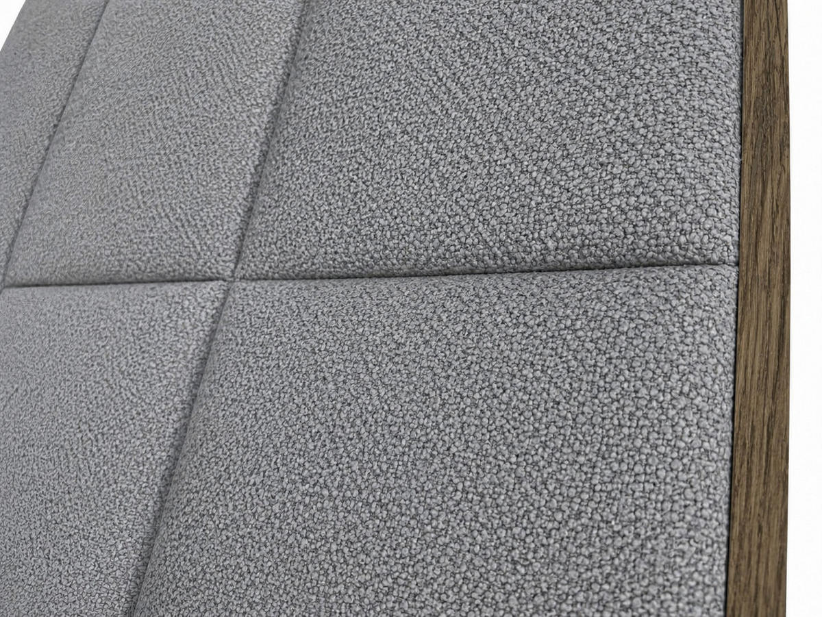 BOXSPRINGBETT LolyT 140x200 cm Bonell H3 cm Gris Clair - Hellgrau/Schwarz, Kunststoff/Textil (140/200cm) - KS Home Concept