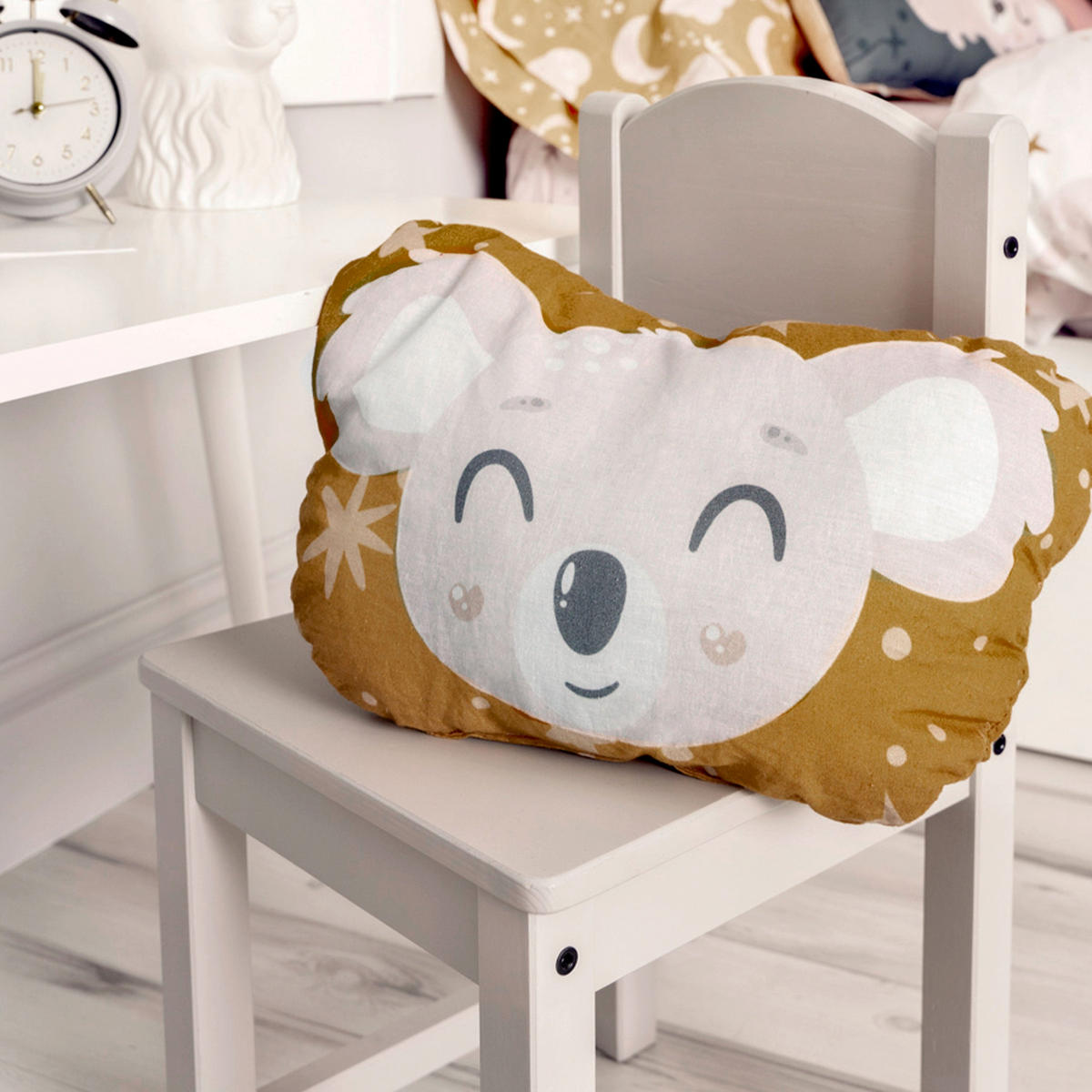 KISSEN baby koala 40x30 cm mehrfarbig - Multicolor, Textil (40/30cm) - Happy Friday