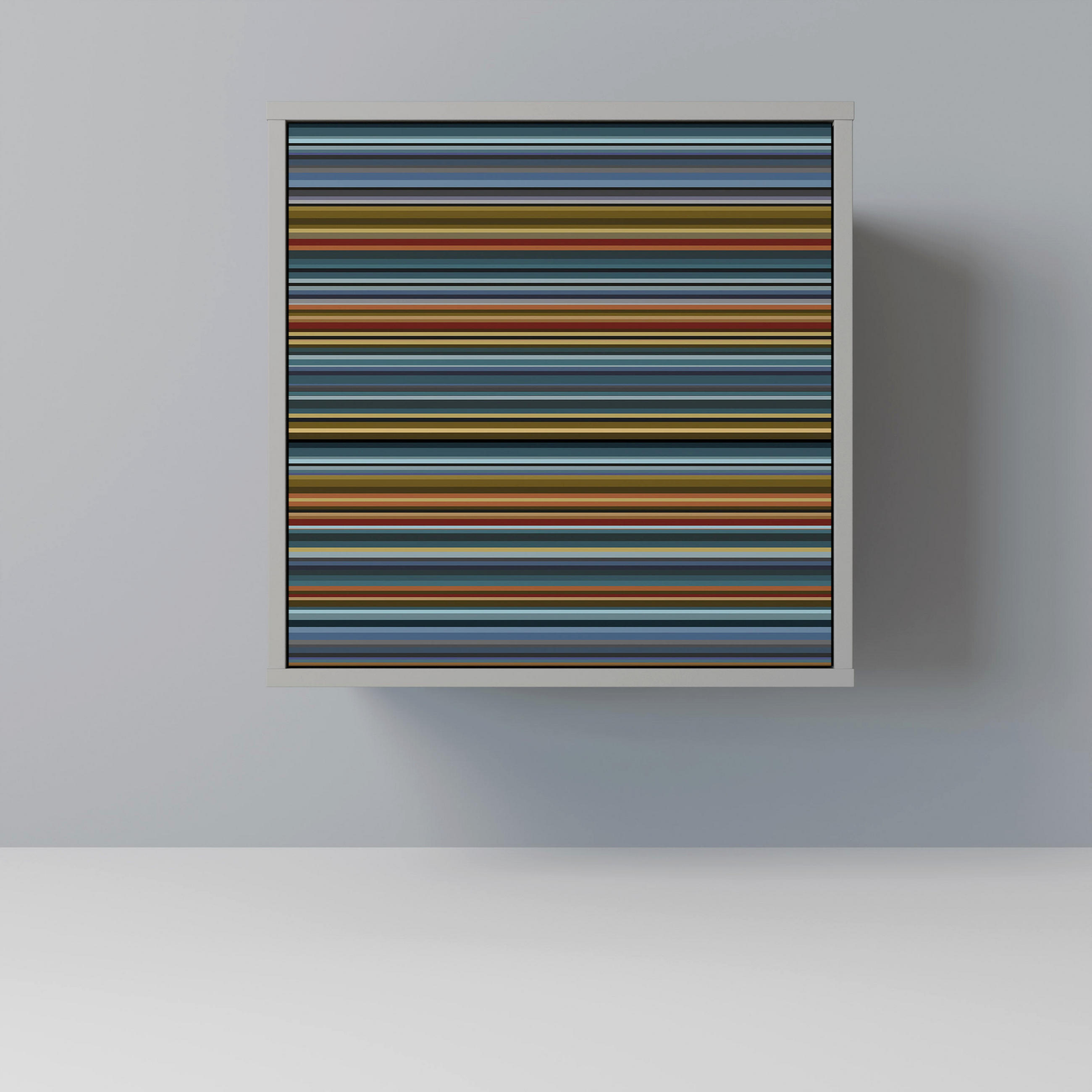 SpaceRebels Sideboard Grau 57.5x57.5x42 cm