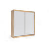 KLEIDERSCHRANK RYFLOX - 200 - Eiche Artisan|Schwarz - Schwarz/Eiche Artisan, Holzwerkstoff (200/215/61cm) - ALTDECOR