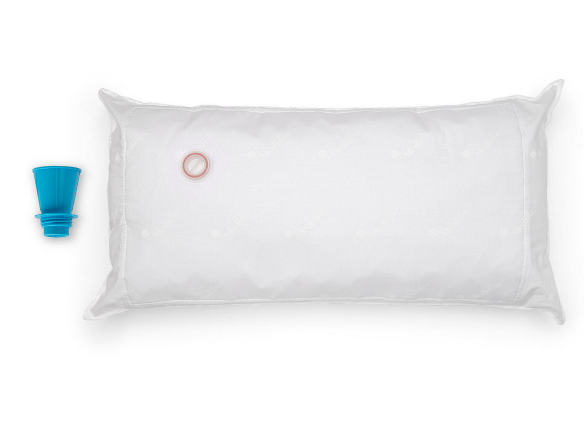 WASSERKISSEN aus Faser 40x80 cm - Weiß, Textil (40/80cm) - Mediflow