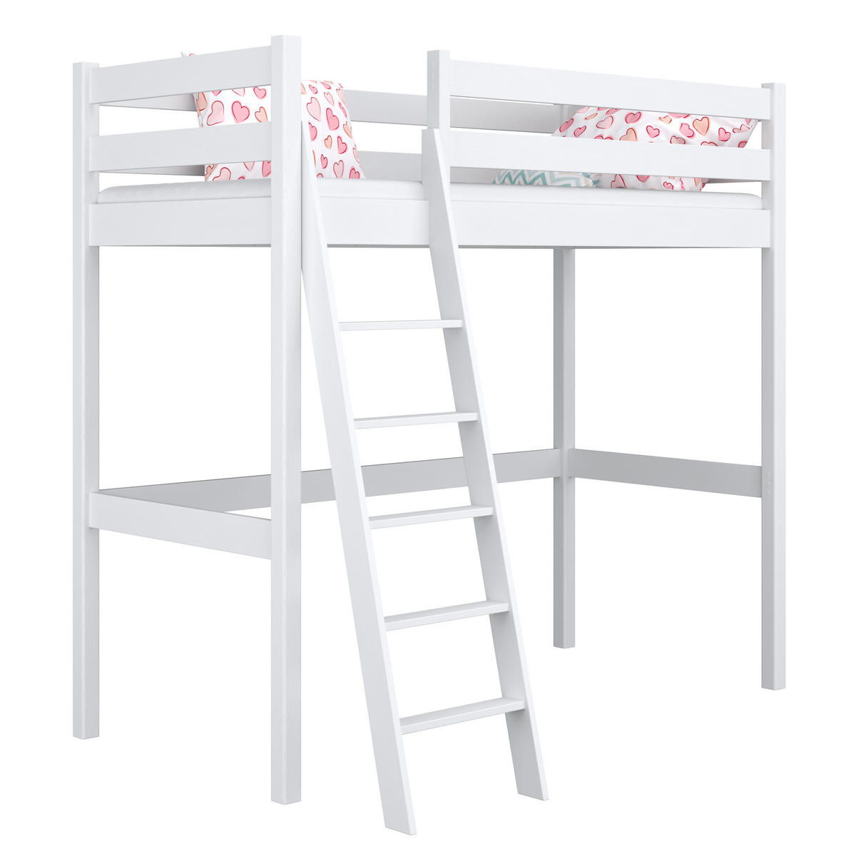 HOCHBETT N03 Weiß 90/180 - Weiß, Naturmaterialien/Holz (90/180cm) - N-Wood