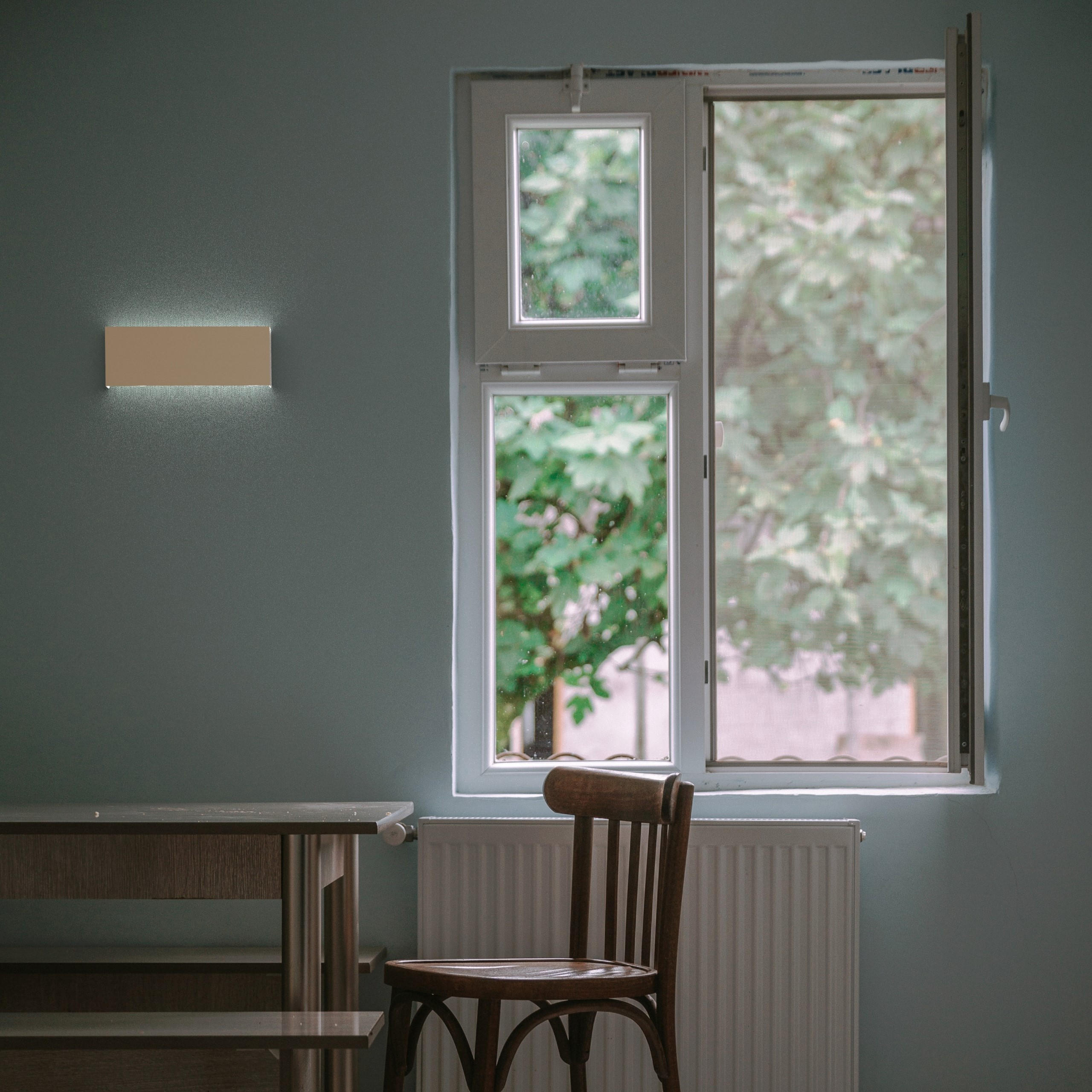 LED-WANDLEUCHTE - Goldfarben, Metall (29/11/3.6cm) - Lumicom