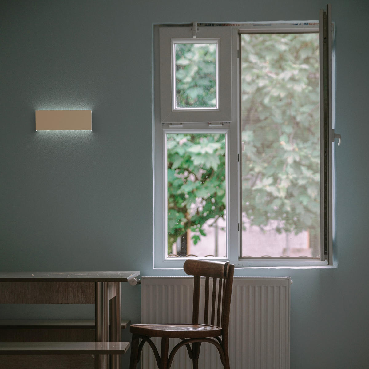 LED-WANDLEUCHTE - Goldfarben, Metall (29/11/3.6cm) - Lumicom