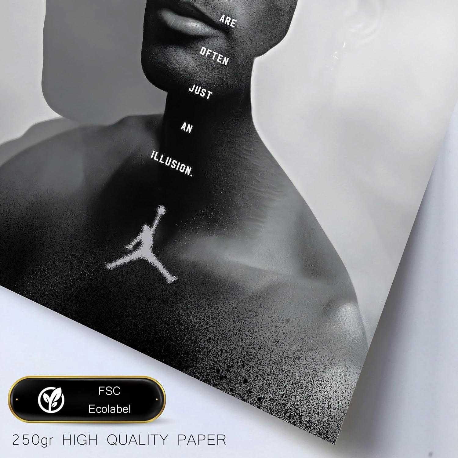 POSTER Set Mit 6 Ikonischer Basketball König James Jordan Nike Mit Designillustrationen Zur Der Zuhauses Räume Laden & Geschäft A3 & A4 Rahmenlos - Klar, Papier (29/3cm) - Nacnic