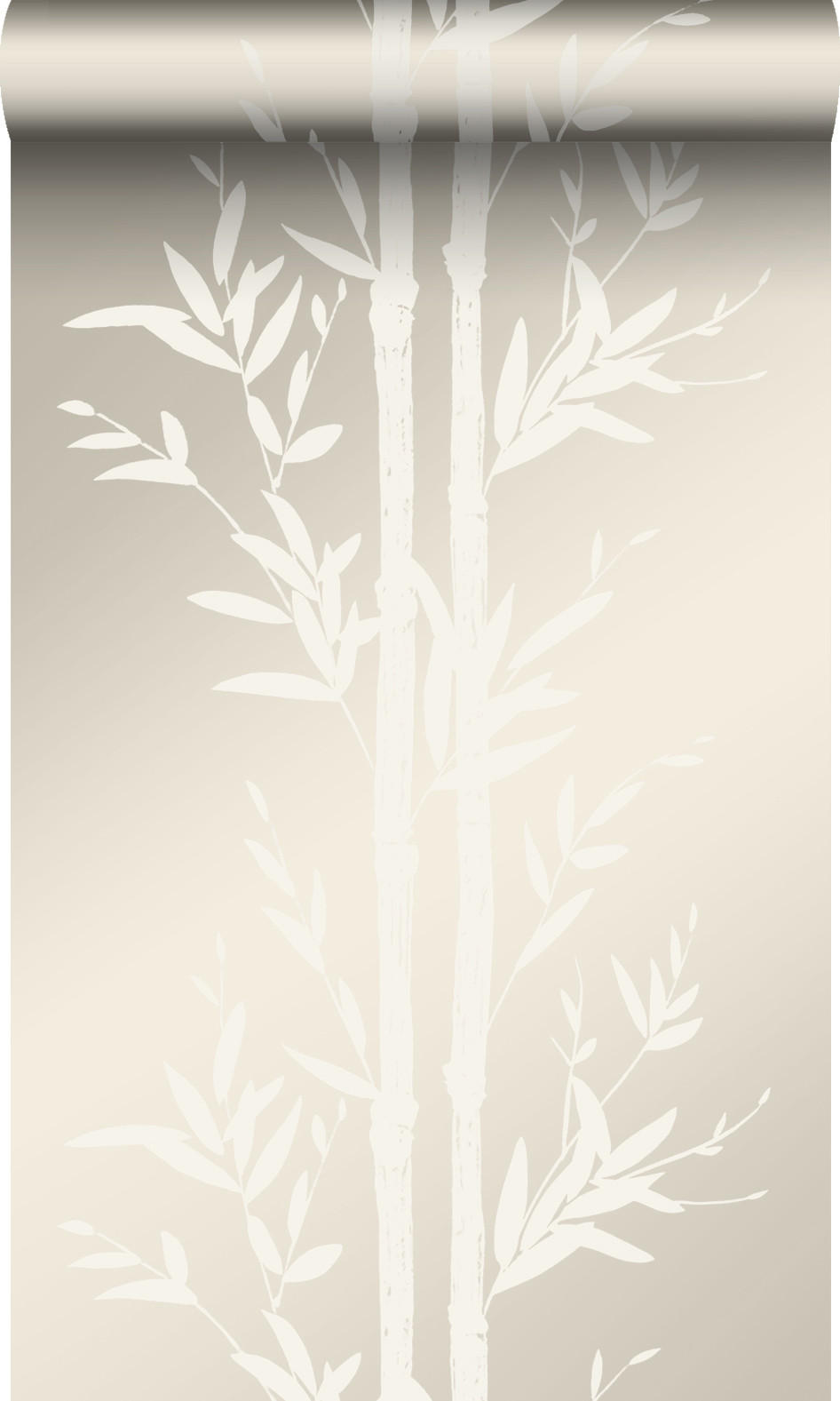 TAPETE Bambusmuster 53 cm x 10.05 m - Weiß, Papier (53/1000cm) - Origin Wallcoverings