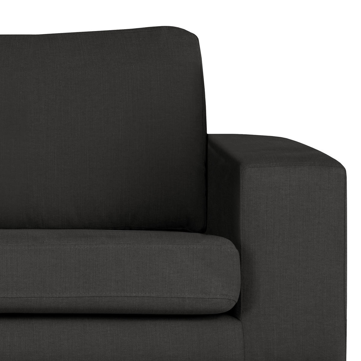 SESSEL - Anthrazit/Buchefarben, Buchenholz/Textil (122/81/88cm) - home24