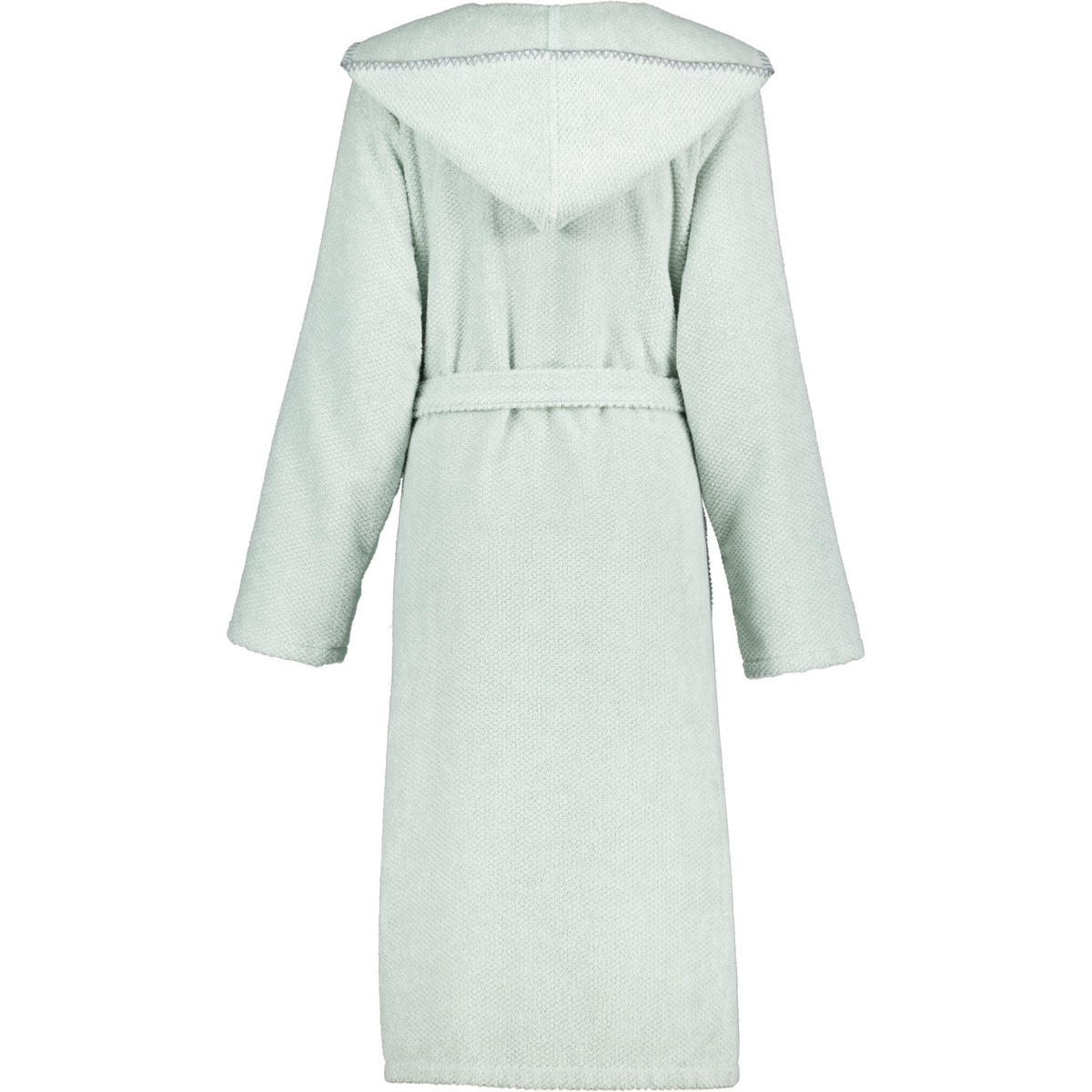 BADEMÄNTEL DAMEN KAPUZE KAPUZE 6219 EUKALYPTUS - 450 - Grün, Textil (XLnull) - Cawoe