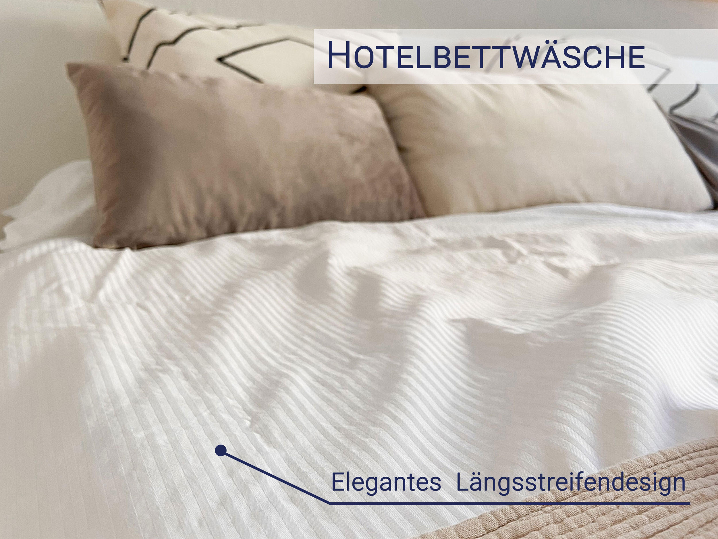 BETTWÄSCHE, 80x80 + 140x200 cm, 100% Baumwolle, Weiß - Weiß, Textil (140/200cm) - Zollner