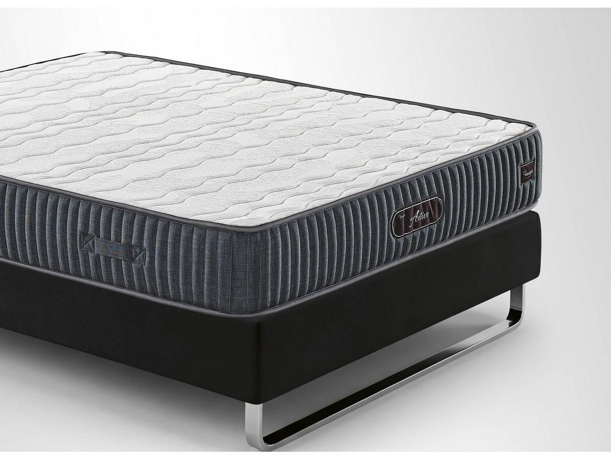 POLSTERBETTSET Active 160x200 Anthrazit - Anthrazit, Textil/Metall (160/200cm) - Villa Möbel