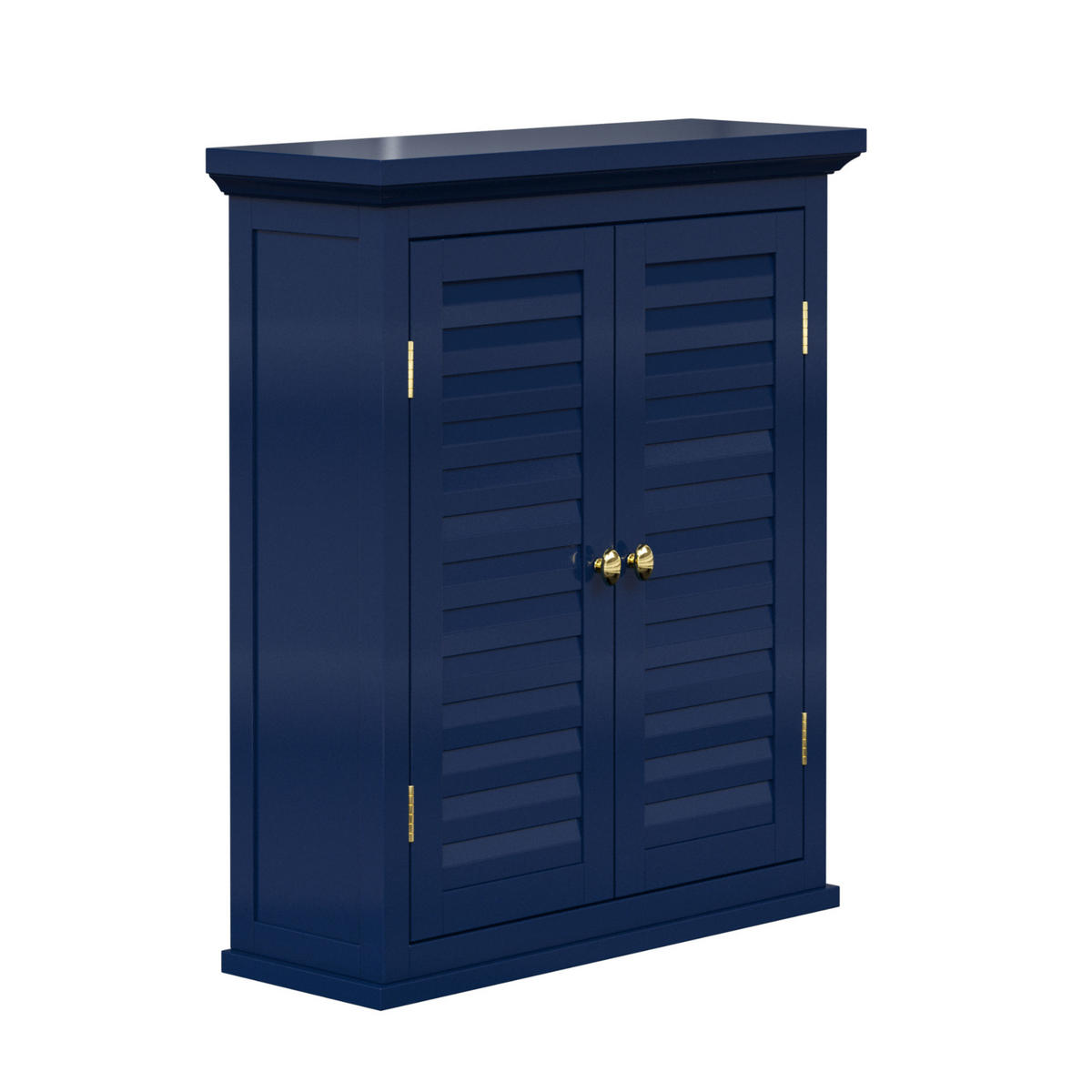 HÄNGESCHRANK 51/61/17 cm - Blau, Holzwerkstoff (51/61/17.8cm) - Teamson Home
