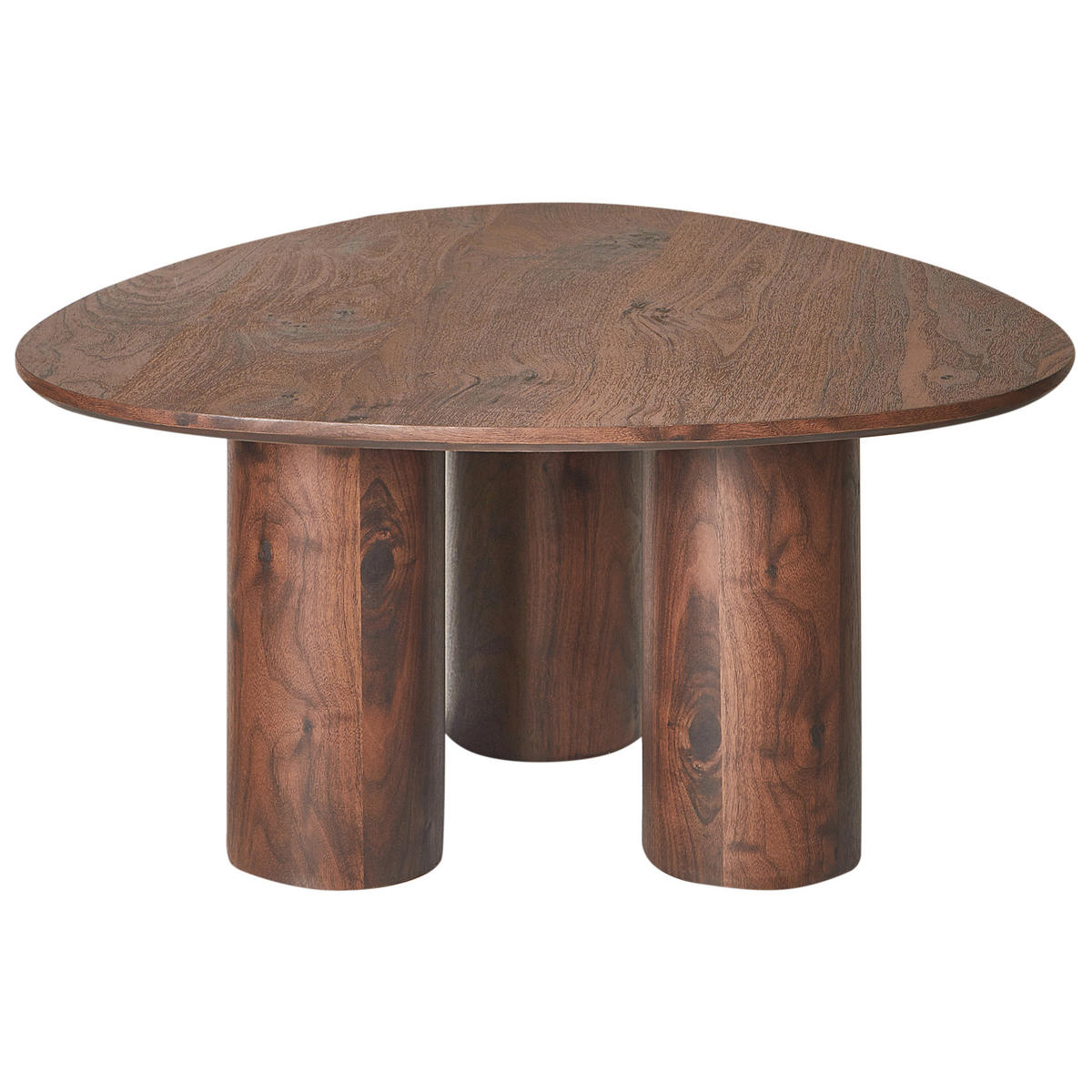 COUCHTISCH Braun Dacoma - Braun, Holzwerkstoff (75/75/36cm) - Beliani