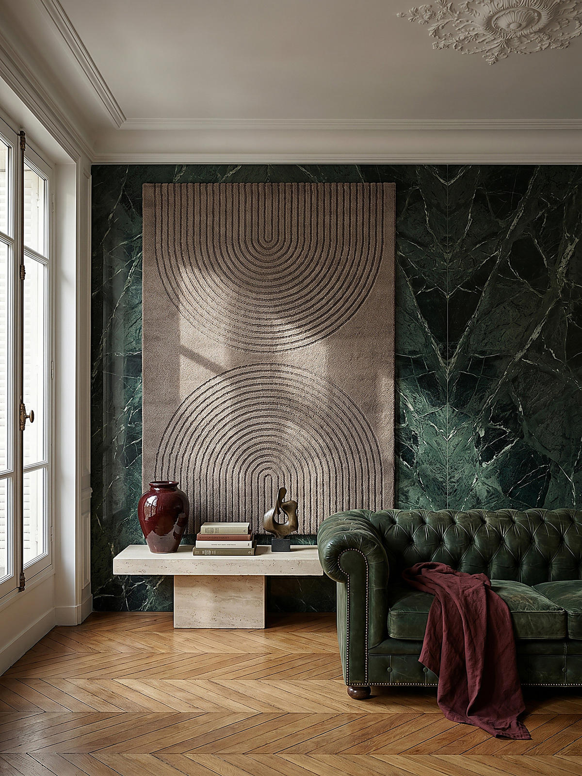 TEPPICHLÄUFER Geometrisch MUOTA Polypropylen Braun 80 x 150 cm - Braun, Textil (80/150cm) - KADIMA DESIGN