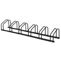 FAHRRADSTÄNDER, Stahl, Schwarz, 179L x 33B x 27H cm - Schwarz, Metall (33/27/179cm) - HOMCOM