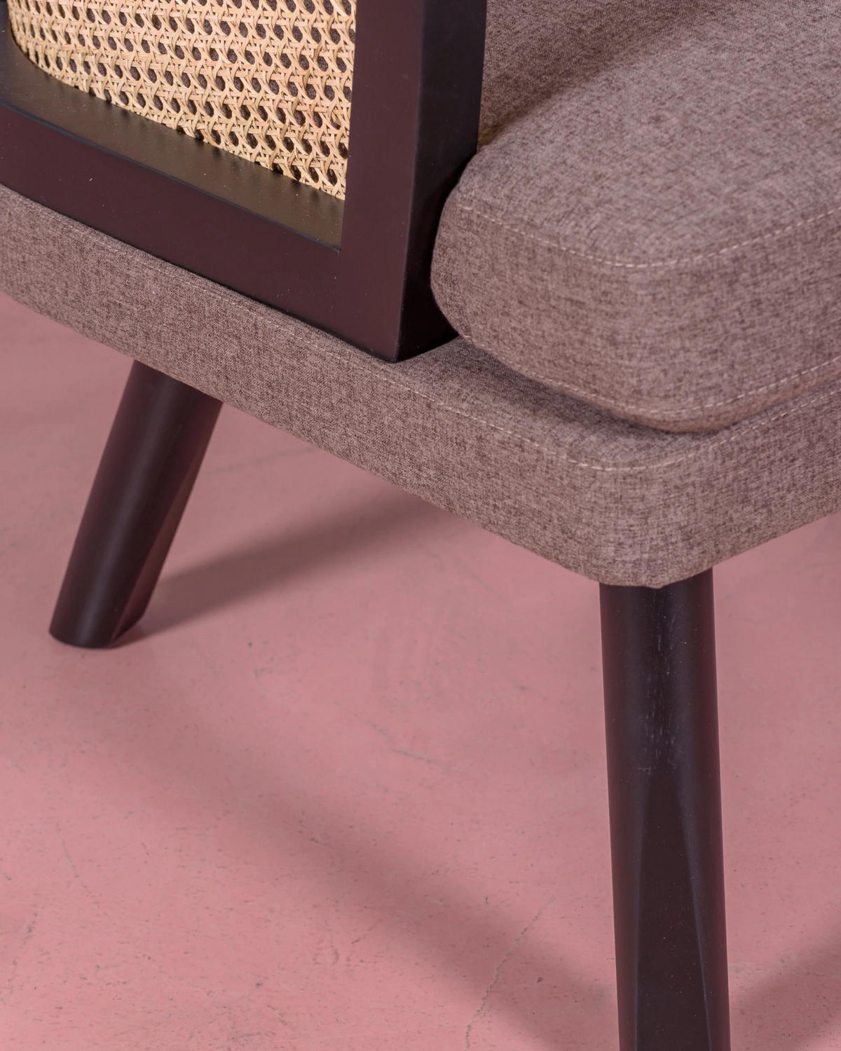 SESSEL Baumwolle Schwarz - Schwarz, Naturmaterialien (75/86/78cm) - Nest Dream