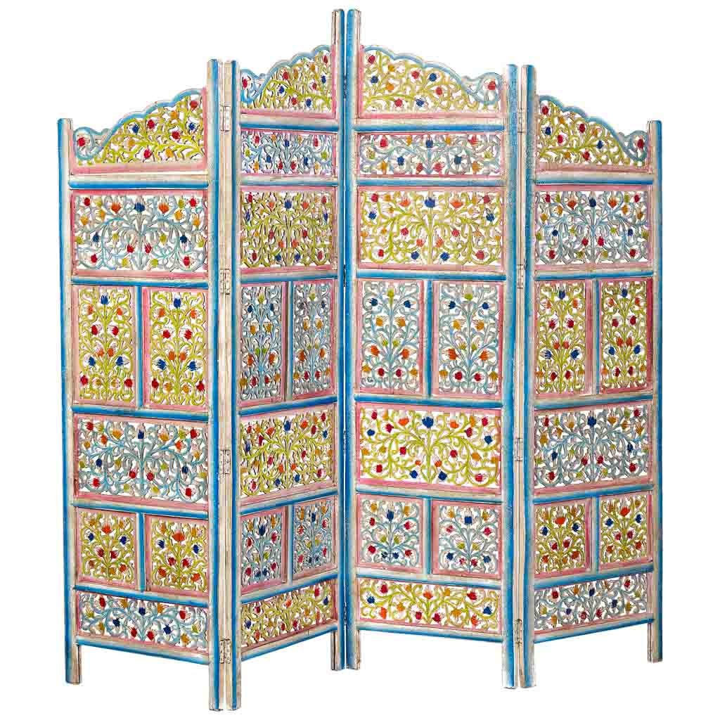 PARAVENT aus Holz, 50x25x180cm - Multicolor, Holz (50/180/25cm) - Wanderlust