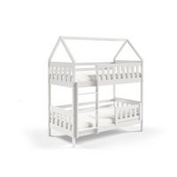 ETAGENBETT ELENA 80x160 cm Weiß - Weiß, Holz (80/160cm) - MASSENO