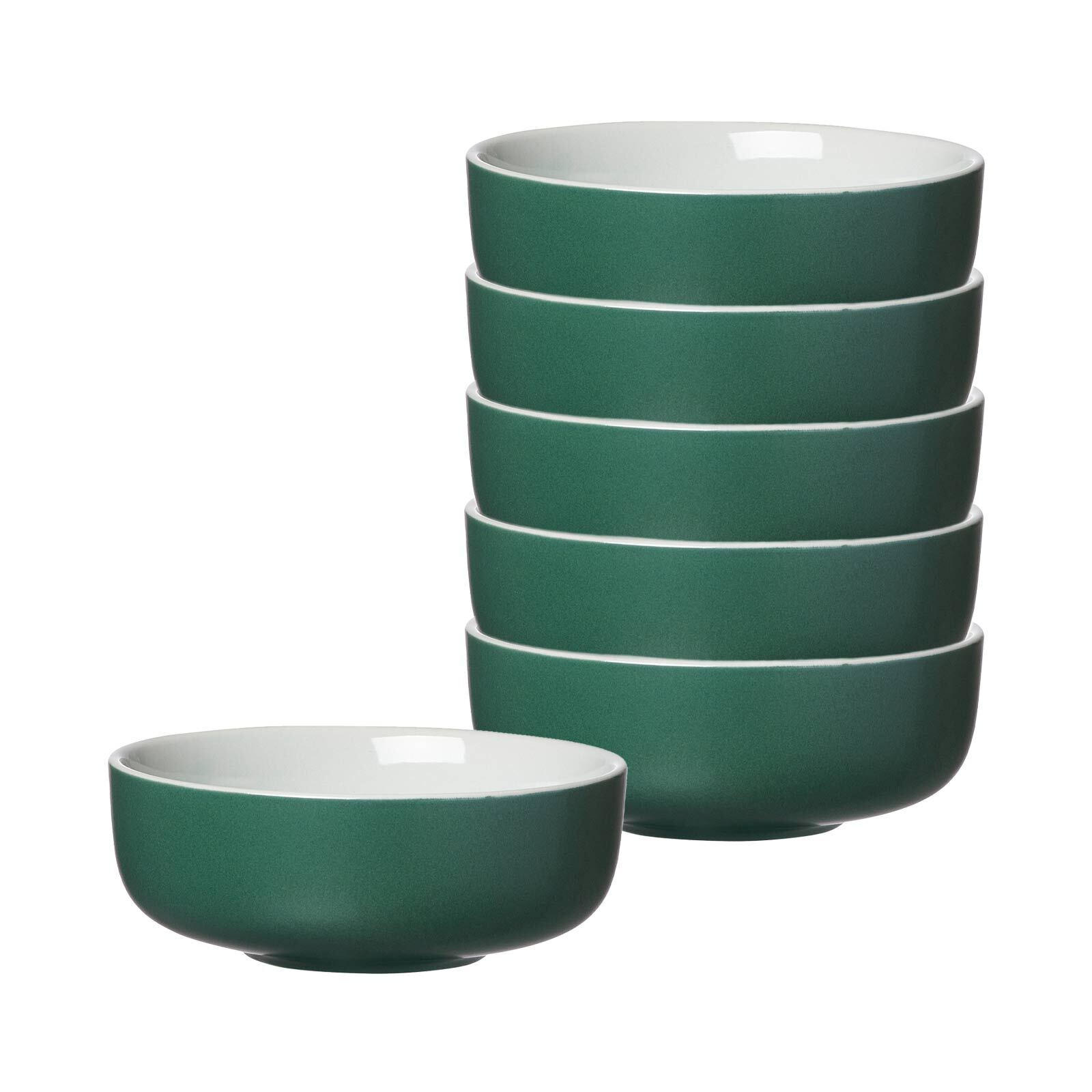 MÜSLISCHALEN Jasper Grün ø 14.0 cm 6er Set - Grün, Keramik (14cm) - Ritzenhoff Breker