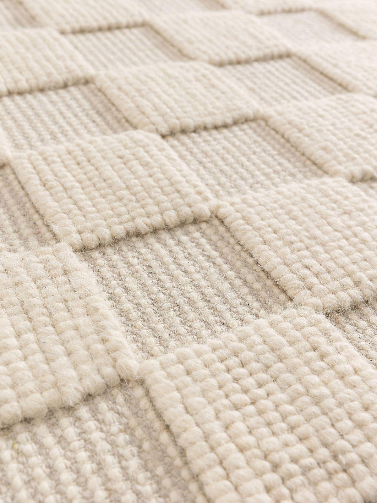 TEPPICH Jasper Cream 200x300 cm - Creme, Textil (200/300cm) - benuta Pure