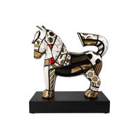 DEKOFIGUR Romero Britto - Golden Dancer, Pop Art, Porzellan, Bunt, 31 cm - Multicolor, Keramik (12.5/31/28cm) - Goebel