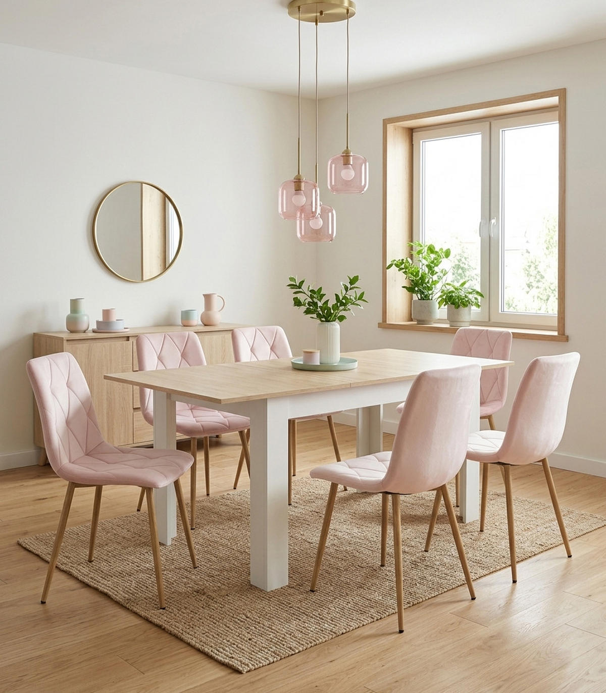ESSTISCH ausziehbar Eiche Sonoma - Sonoma Eiche, Holzwerkstoff (160/80/75cm) - Mat-Haus