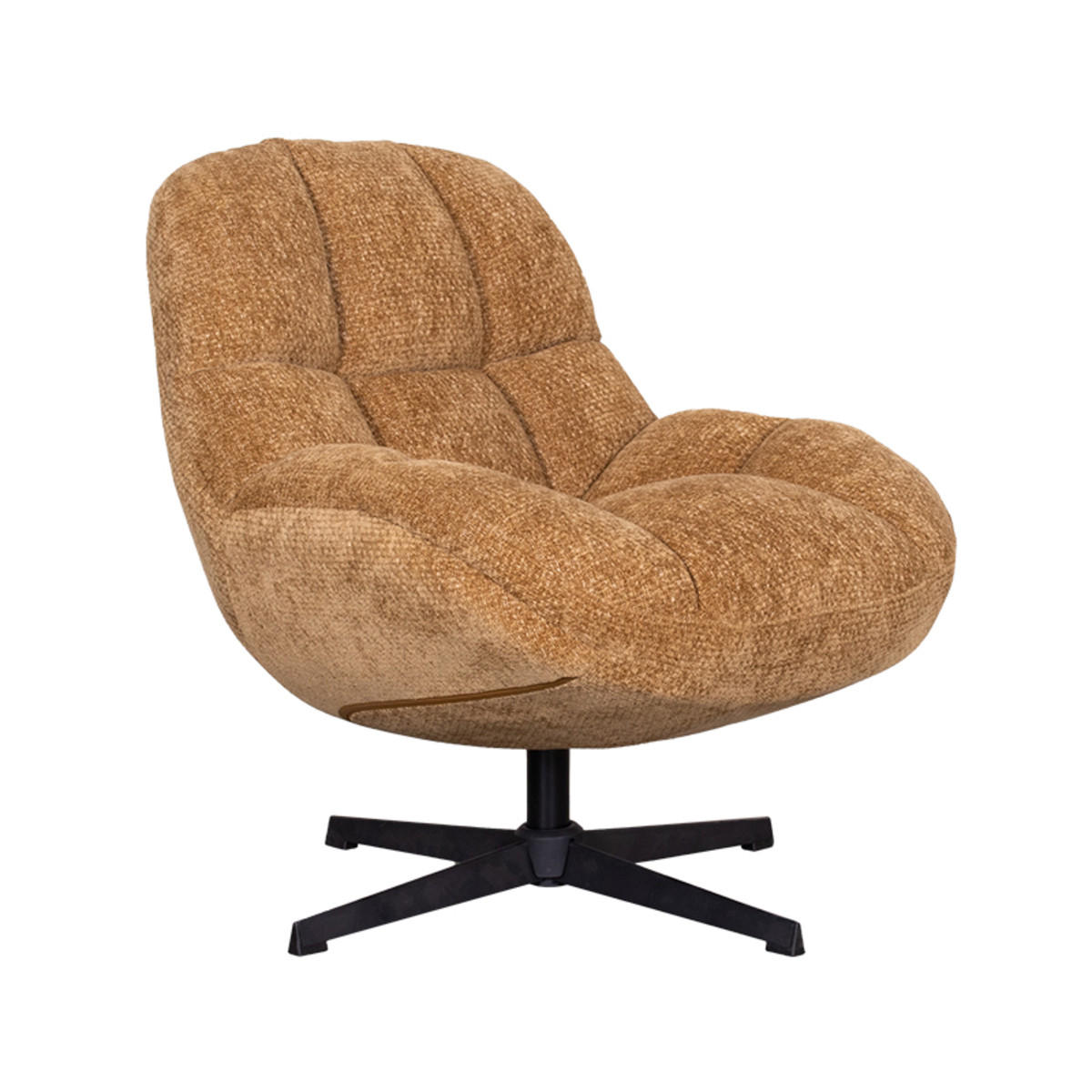 SESSEL Huxley Braun 86/76/92 cm - Braun, Textil (76/92/86cm) - LABEL51
