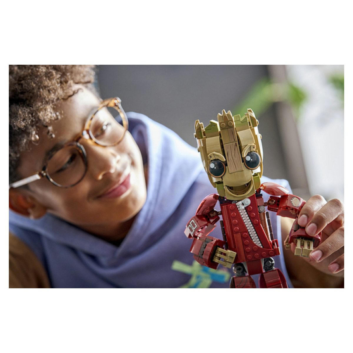 KLEMMBAUSTEINE Groot Marvel Super Heroes - Rot, Kunststoff (35.4/7/19.1cm) - Lego