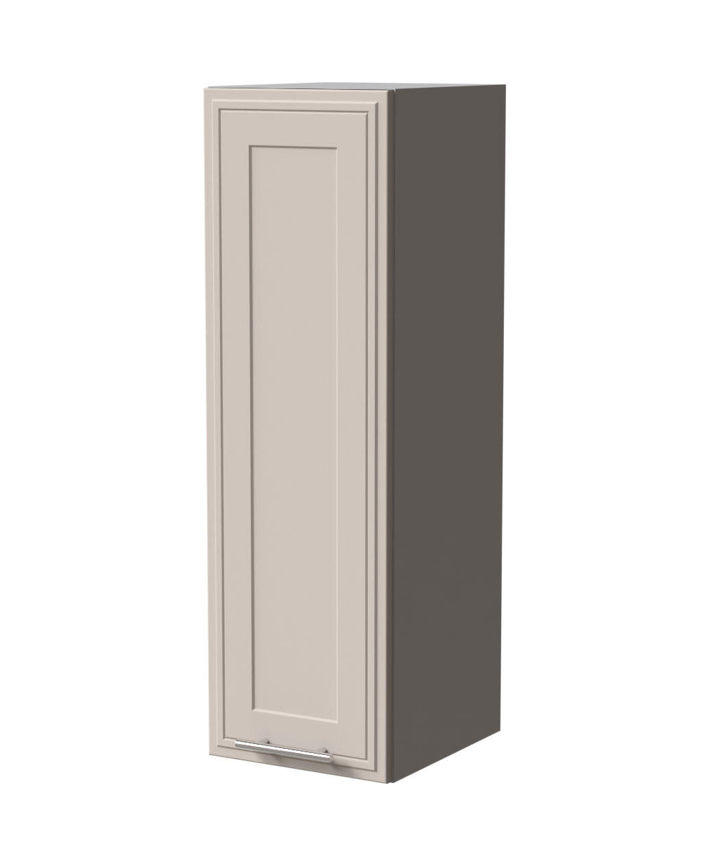 HÄNGESCHRANK Salo W4/30 Grau / Kaschmir Matt 30 / 32,5 / 96cm - Kaschmir/Grau, Holz/Holzwerkstoff (30/96/32.5cm) - Feldmann-Wohnen
