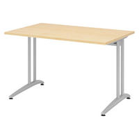 SCHREIBTISCH Serie-B 80/120/72 cm in Ahornfarben - Ahornfarben, Holzwerkstoff (80/120/72cm) - bümö