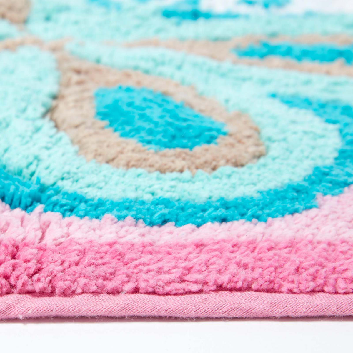 KINDERTEPPICH Schmetterlinge, Baumwolle 50/85 cm - Multicolor, Textil (50/85cm) - Homescapes