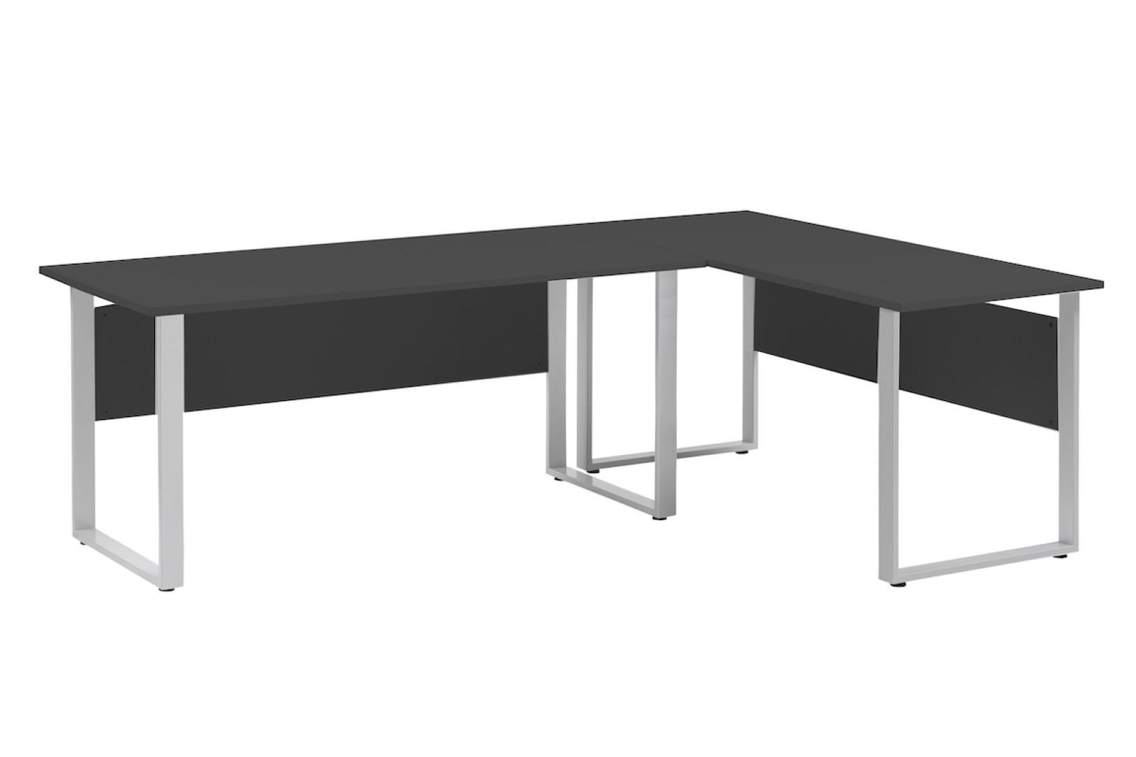 Proregal Schreibtisch Anthrazit 225x73x235 cm
