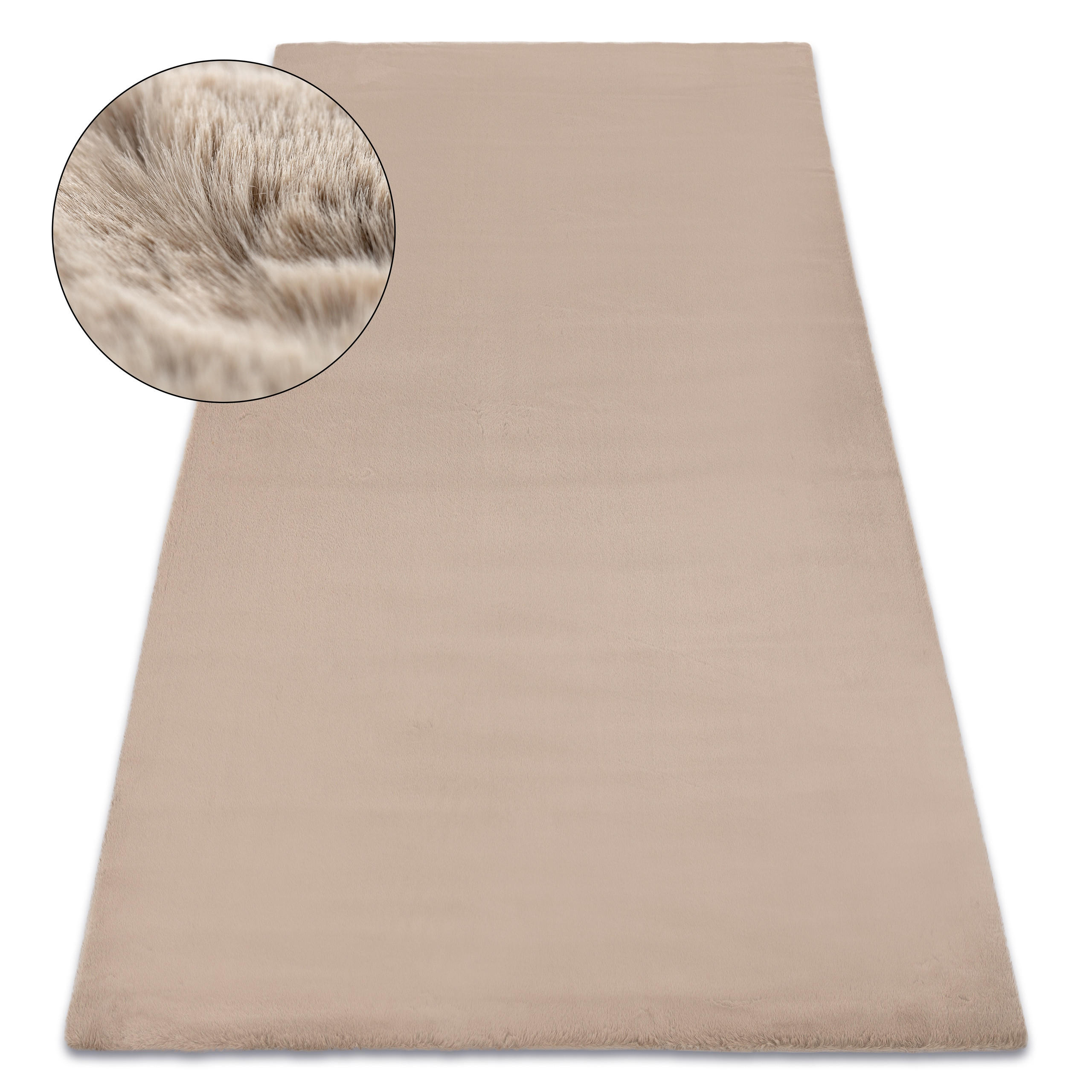 TEPPICH Bunny 120/170 cm - Braun, Textil (120/170cm) - rugsX