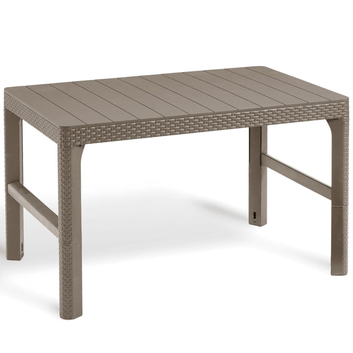 Keter Gartentisch Cappuccino 66x66x116 cm