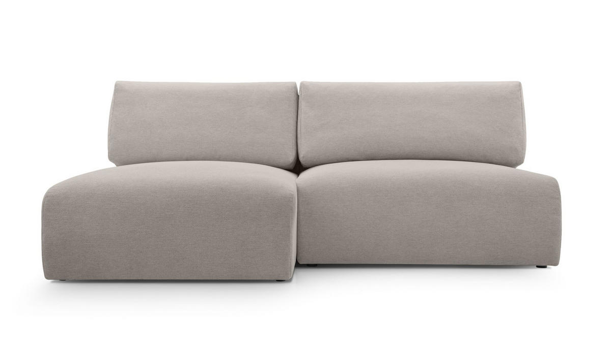 ECKSOFA mit Schlaffunktion Greste, Beige - Beige, Textil (150/223cm) - Meblito